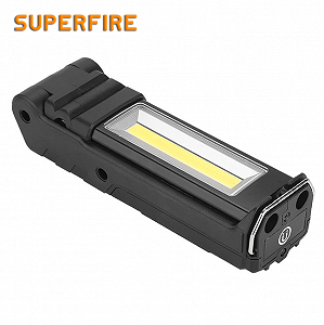 Фонарь многофунциональный аккумуляторный на магните G15-S SuperFire 400 Lumen IP44 synthetic.ua - Фото 1