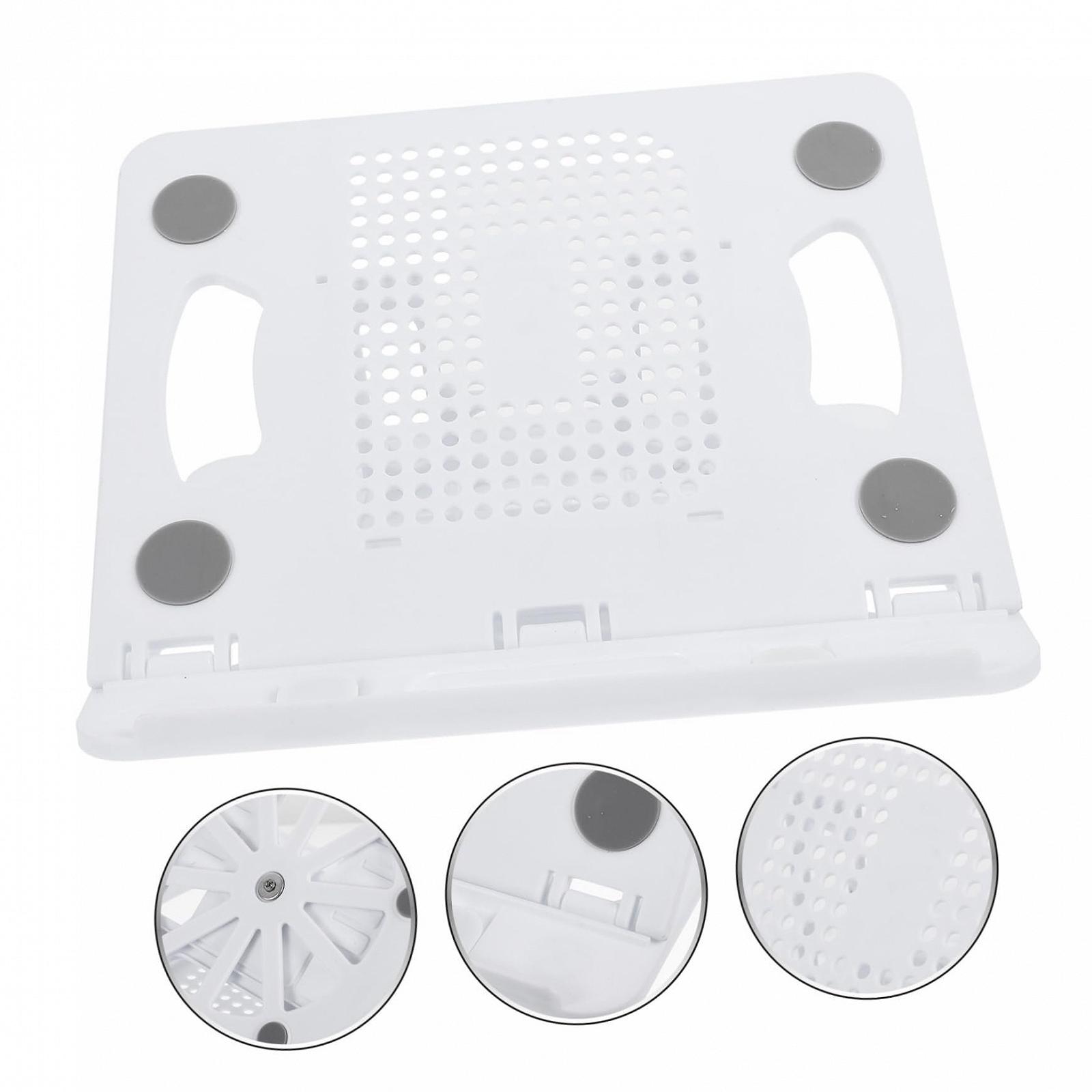 Складная Подставка для планшета Vaguelly Регулируемая Подставка для планшетов и ноутбуков Портативная Настольная Подставка Белый, фото №8