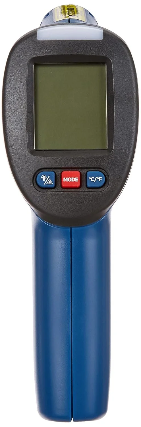 Бесконтактный термогигрометр TFA 31.1141 / Расчет точки роси / 12:1 / -50...+260 °C / Голубой-Черный, фото №3 Бесконтактный термогигрометр TFA 31.1141 / Расчет точки роси / 12:1 / -50...+260 °C / Голубой-Черный, фото №3