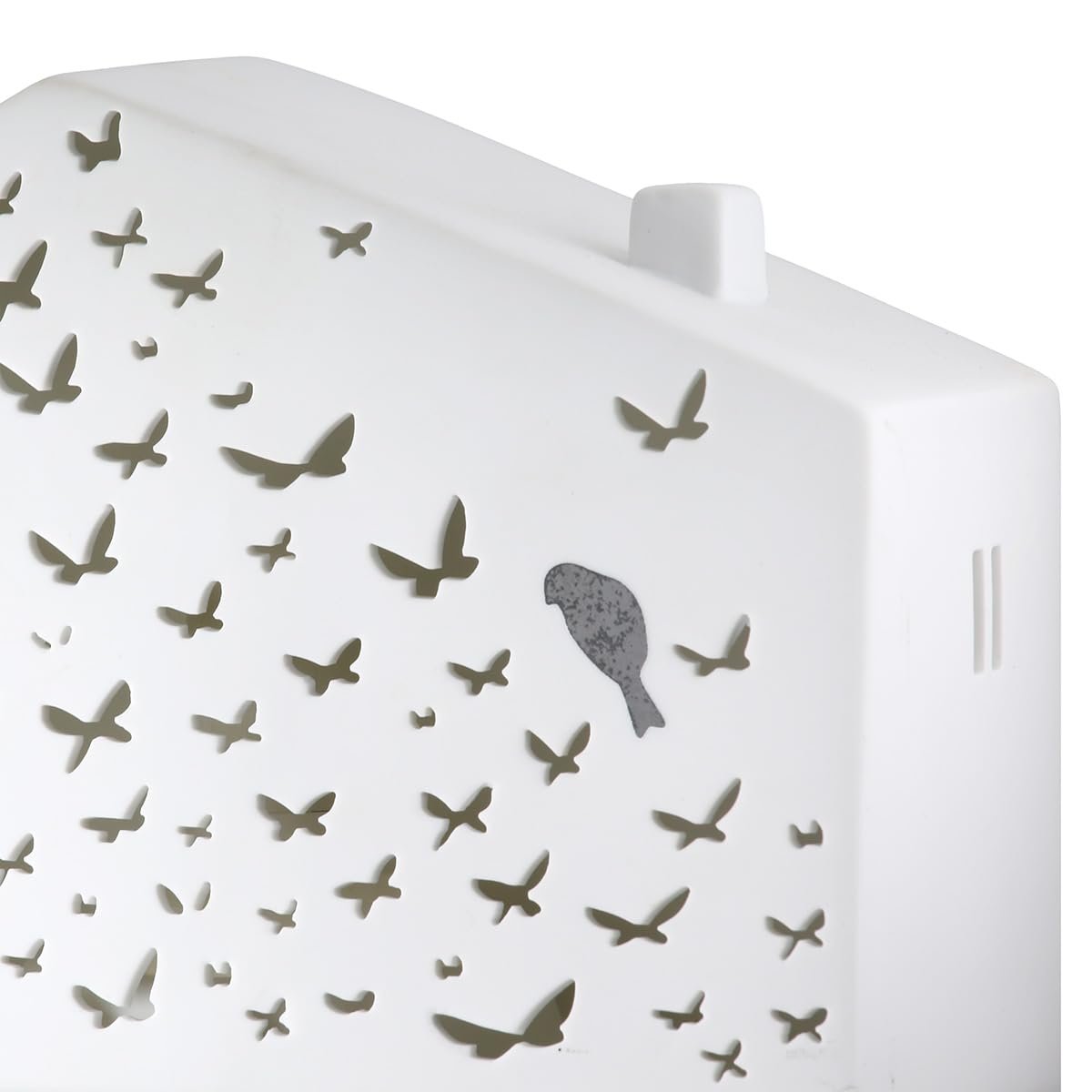 Настільна лампа GILDE Birdhouse порцелянова 14 x 19 см Матова біла, фото №2