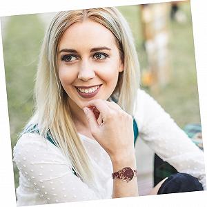 Годинник LIFKOME Золотий Жіночий Червоне Скло synthetic.ua - Фото 1