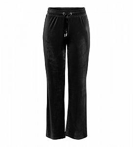 Штани ONLLAYA SWEET FLARED VELVET PANT SWT 15237770- ONLY Чорний S - Фото 1