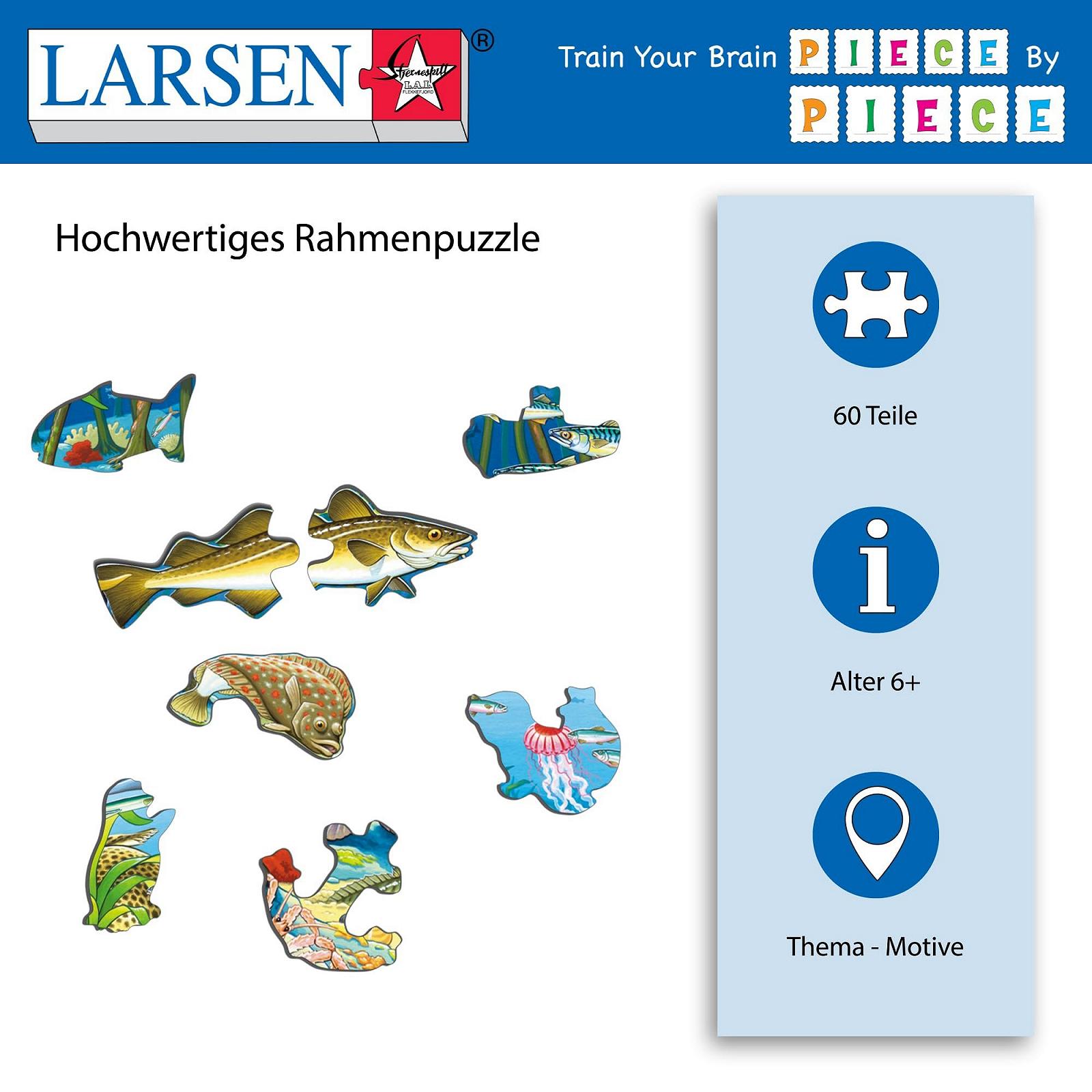 Пазл Larsen FH13 Sea Weed 60 деталей, фото №3