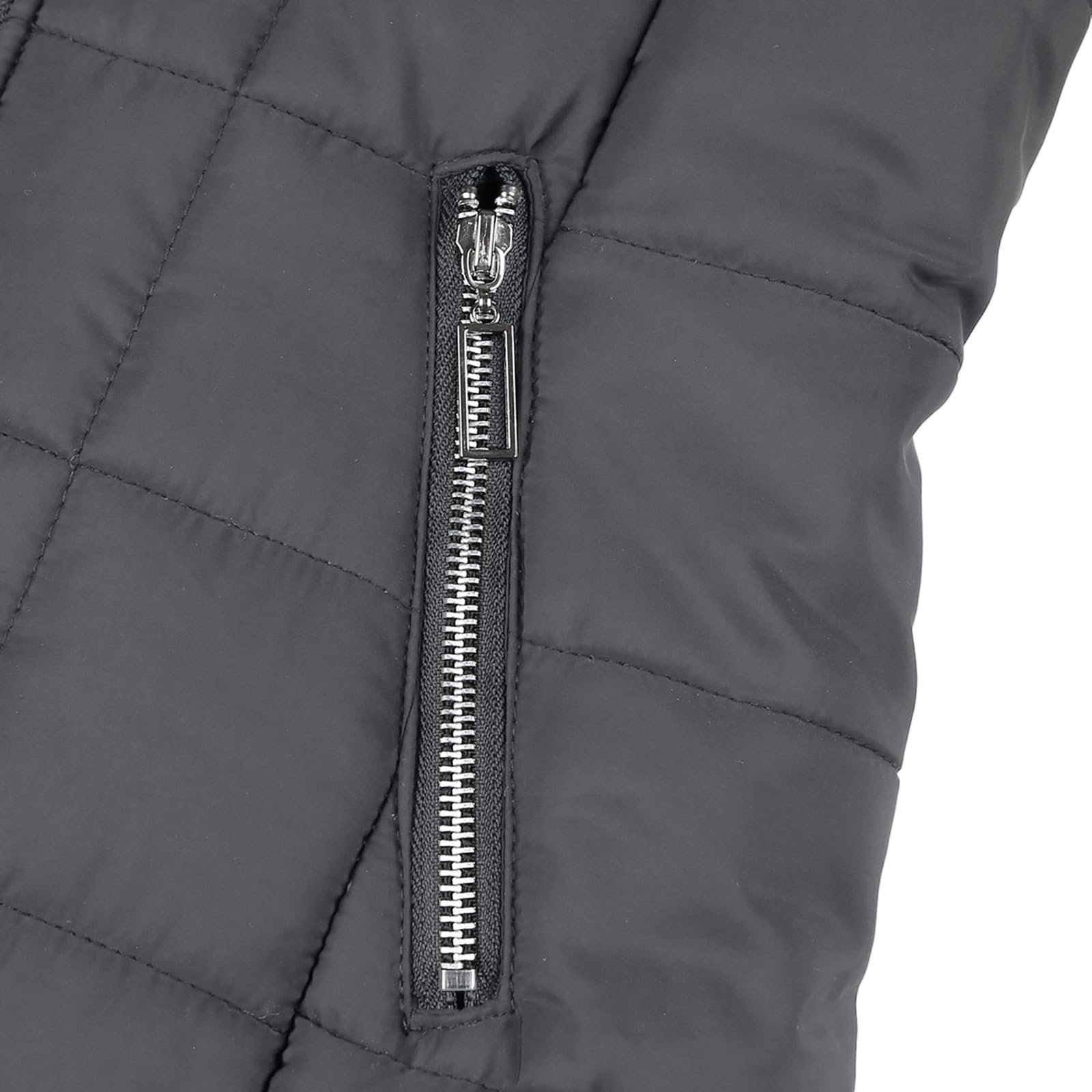 Жіноче зимове пальто на флісовій підкладці, товсте, тепле, середньої довжини, фото №5