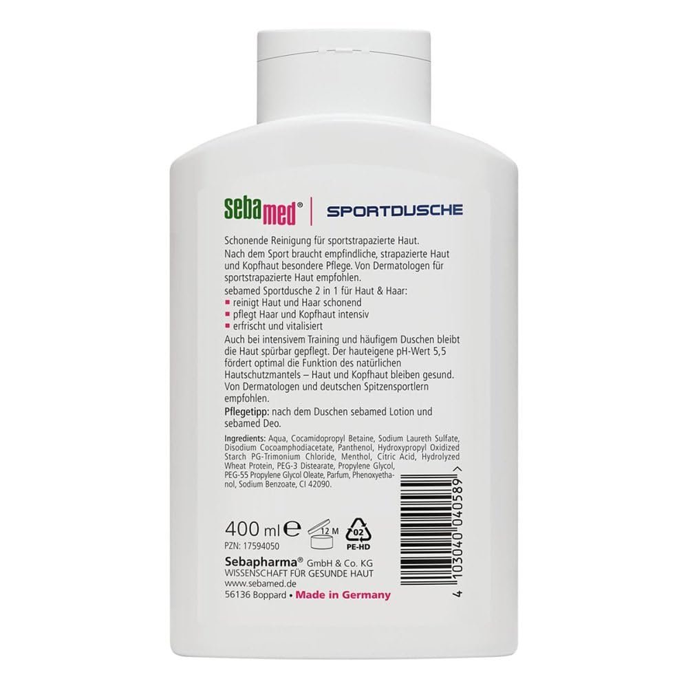 Гель для душу SEBAMED Sports 400 мл, фото №2 Гель для душу SEBAMED Sports 400 мл, фото №2