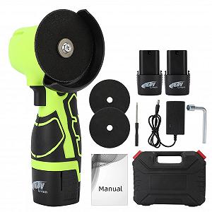 Купить Мини угловая шлифовальная машина Fairnull Cordless Angle Grinder 16.8V 550W Бесщеточная Шлифовальная Машина Беспроводная Шлифовальная Машина Электрическая Угловая Шлифовальная Машина для Плитки Дерева Резки Полировки Шлифовки EU Plug - Фото 1 Мини угловая шлифовальная машина Fairnull Cordless Angle Grinder 16.8V 550W Бесщеточная Шлифовальная Машина Беспроводная Шлифовальная Машина Электрическая Угловая Шлифовальная Машина для Плитки Дерева Резки Полировки Шлифовки EU Plug - Фото 1