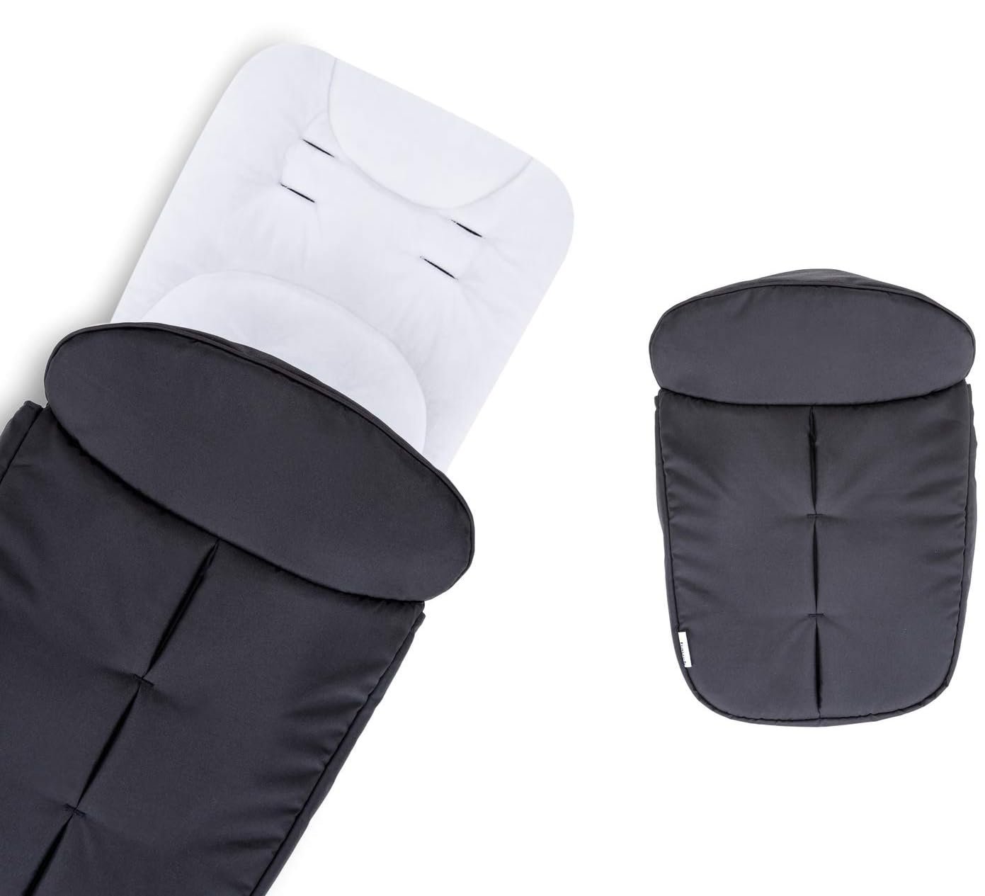 Дитяча коляска з системою для подорожей Hauck Pacific 3 Shop N Drive / 3-колісна / Регульована висота / Чорний, фото №9