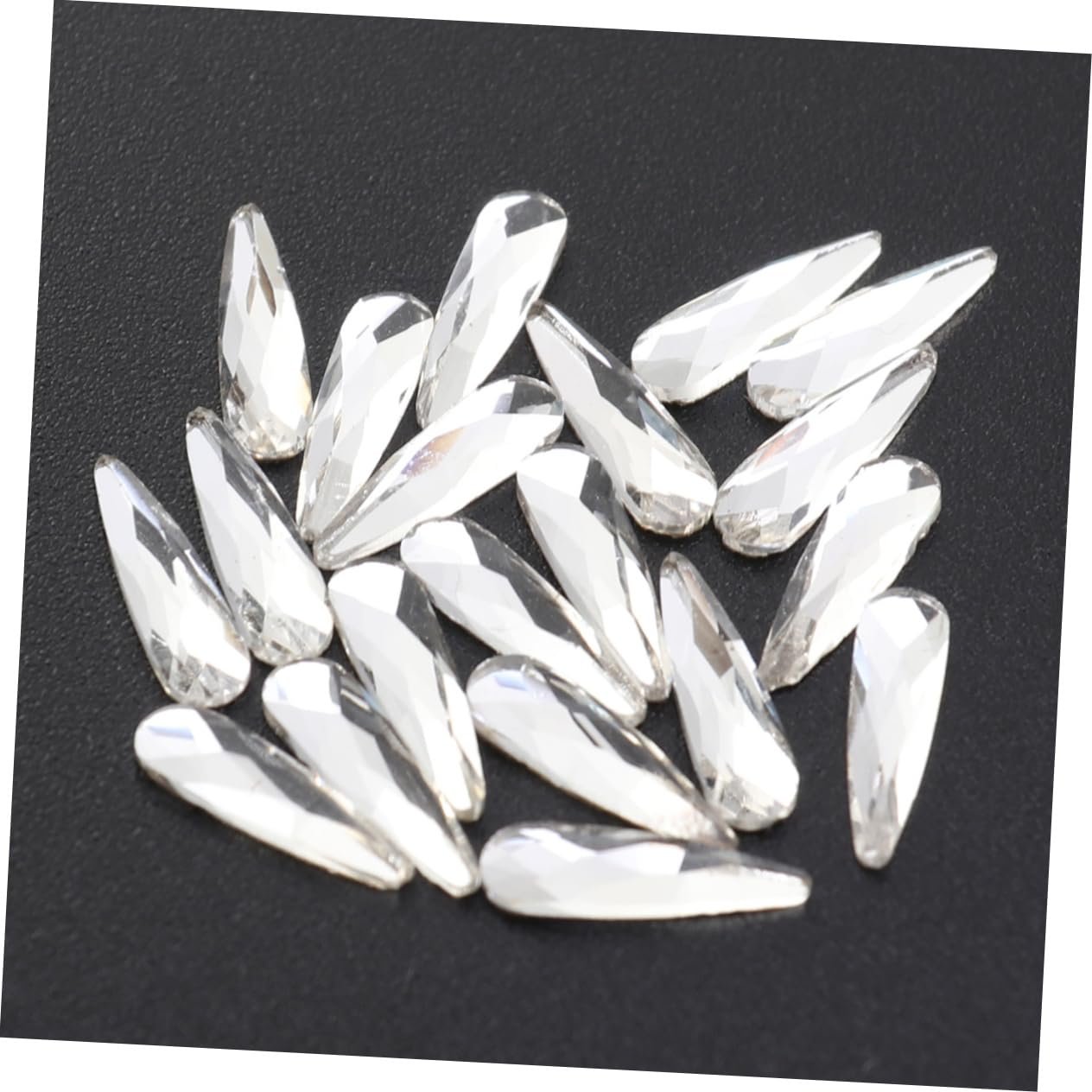 Прикраса для нігтів Healeved, пласкі стрази, фото №3