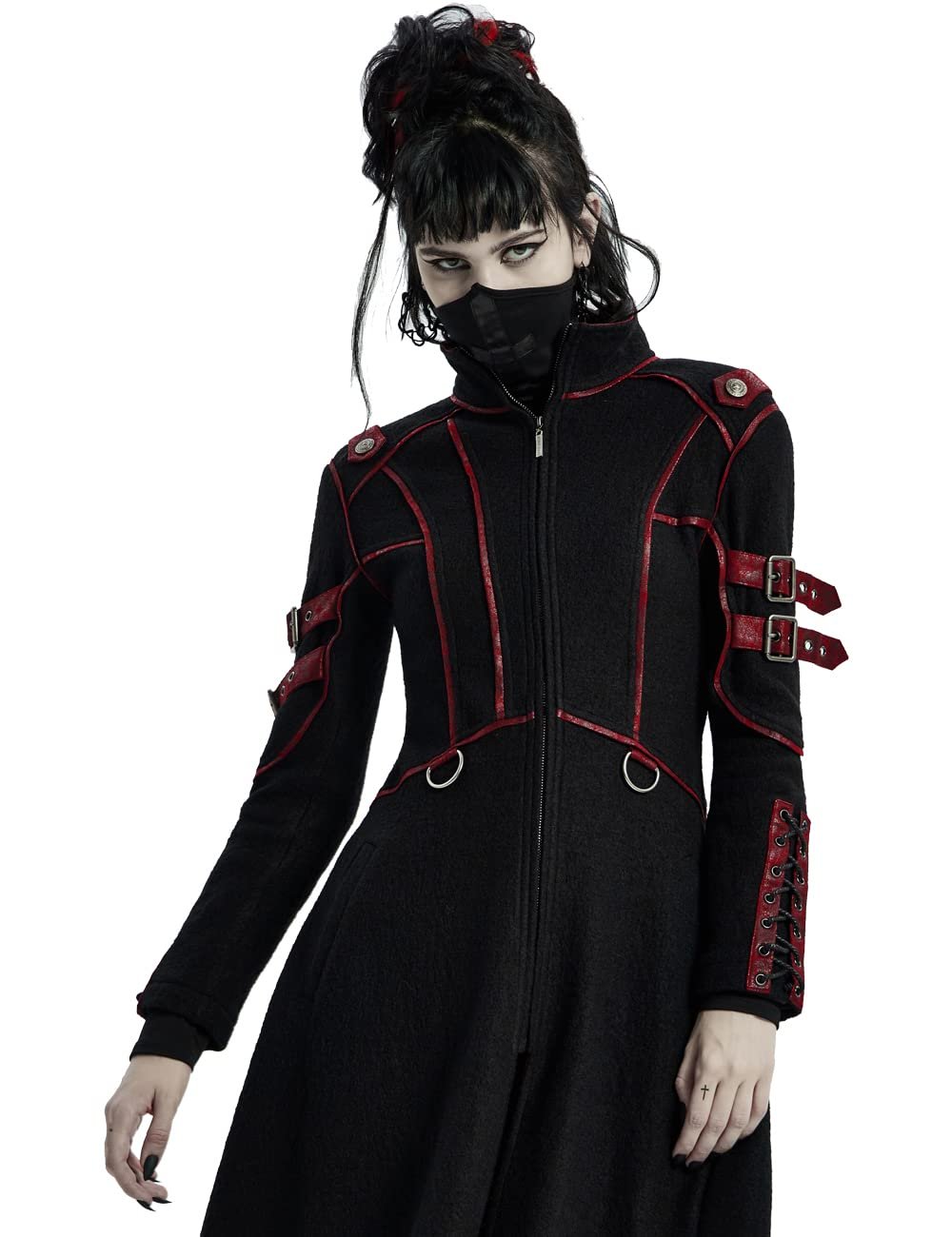 Пальто Punk Rave Silent Assassin Жіноче, фото №6 Пальто Punk Rave Silent Assassin Жіноче, фото №6