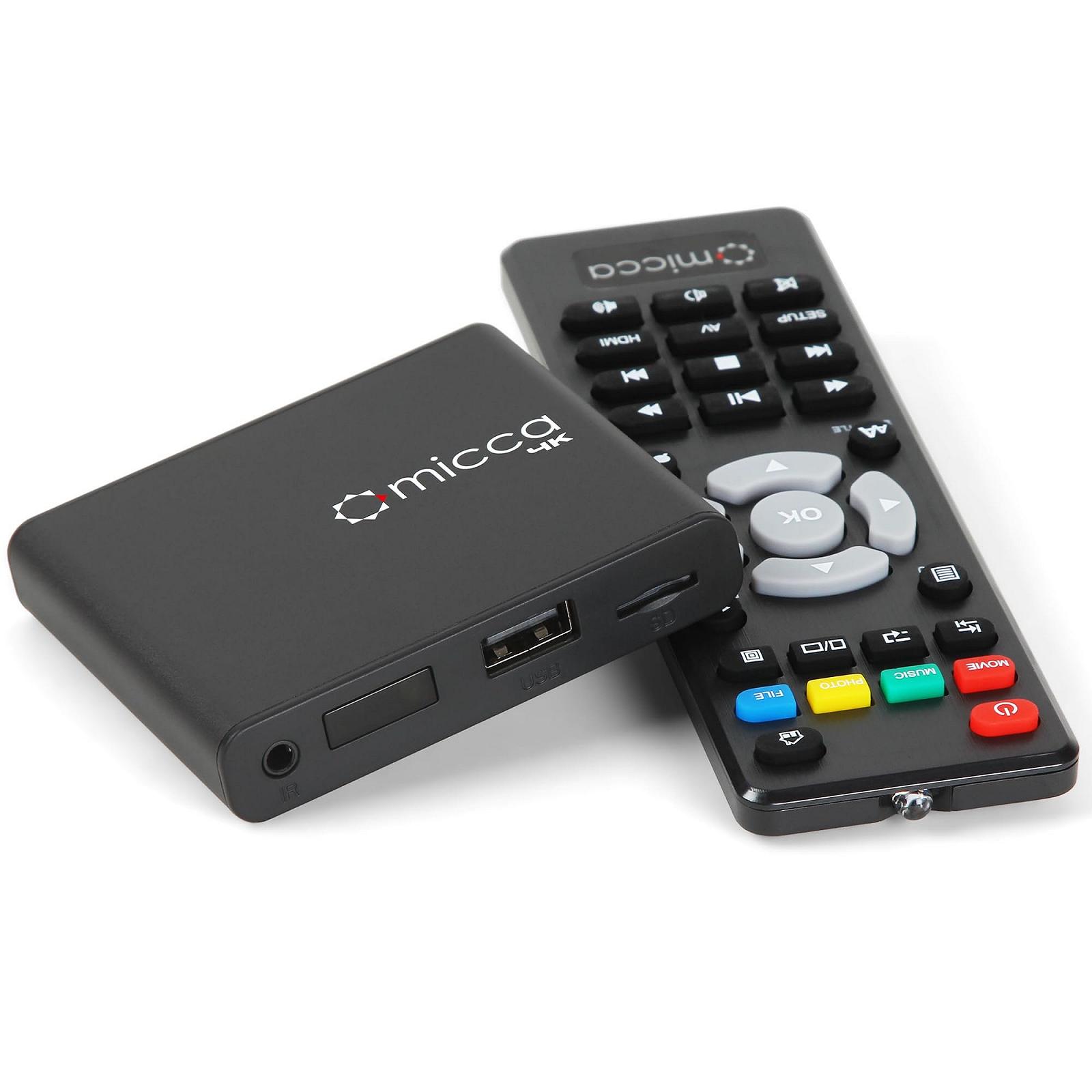 Медіаплеєр Micca 4K 60HZ Ultra HD для USB та MicroSD, HDMI, AV вихід, підтримка H.265/HEVC, автоматичне відтворення, фото №1