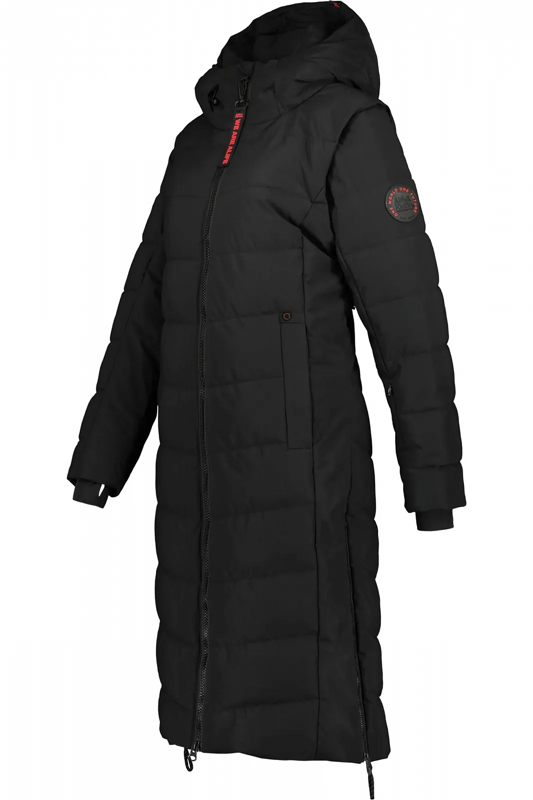 Пуховик alife & kickin NellyAK A Жіноча стьобана зимова куртка Dark Forest, фото №7 Пуховик alife & kickin NellyAK A Жіноча стьобана зимова куртка Dark Forest, фото №7