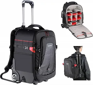 Рюкзак-валіза Neewer 2-в-1 / 62 x 37 x 30см / Чорний - Фото 1
