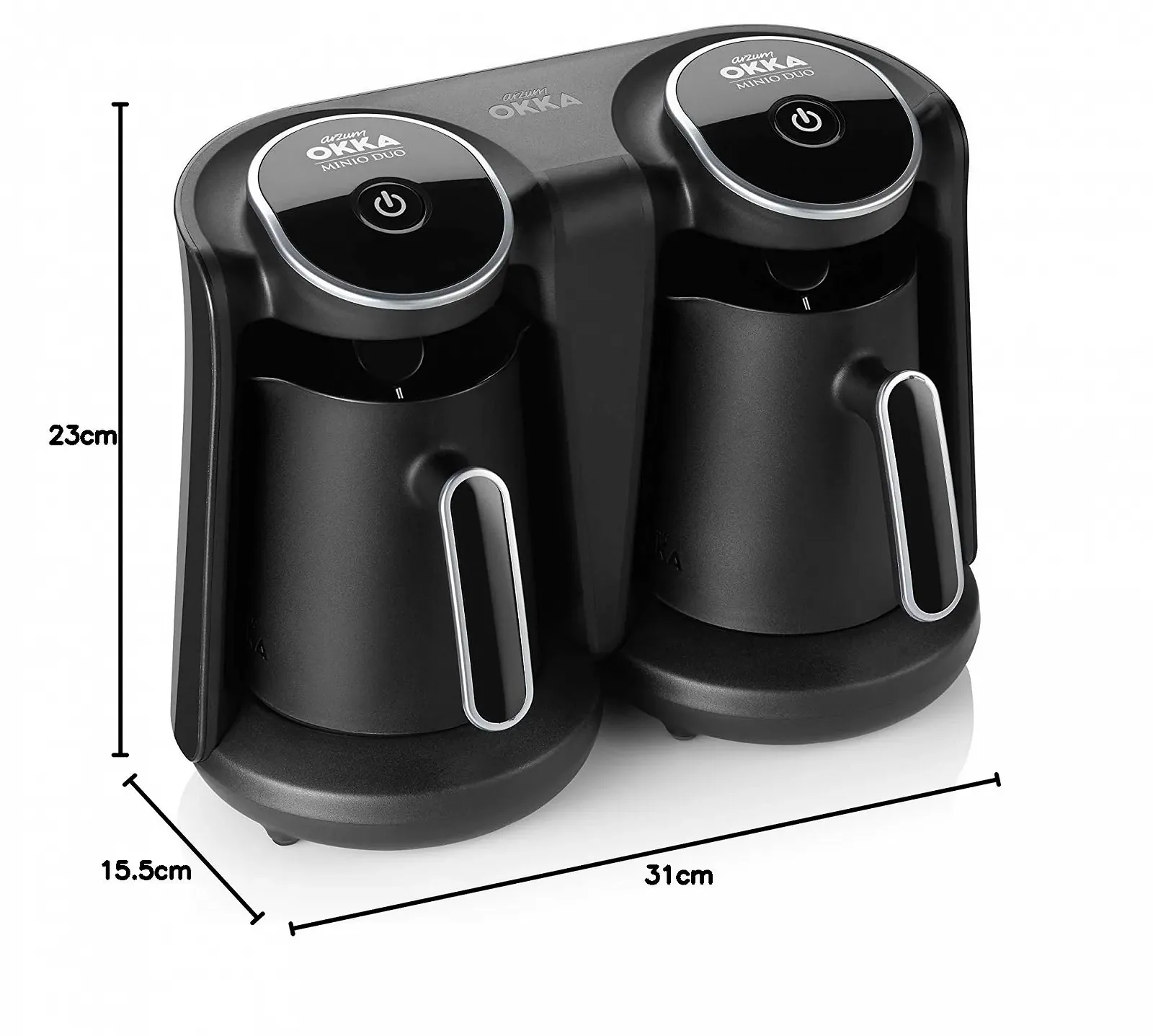 Кофеварка для турецкого кофе Arzum Okka Duo Chrome, фото №4