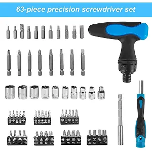 Набор Отвёрток Точный 63 Шт. synthetic.ua - Фото 1