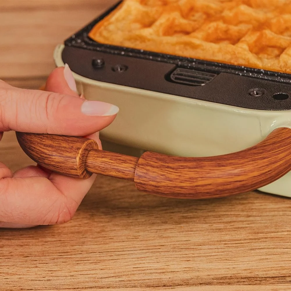 Сэндвичница Cecotec Rock'Ntoast Retro One Бежевый с тремя сменными пластинами, покрытием Rockstone, 700 Вт., фото №8 Сэндвичница Cecotec Rock'Ntoast Retro One Бежевый с тремя сменными пластинами, покрытием Rockstone, 700 Вт., фото №8