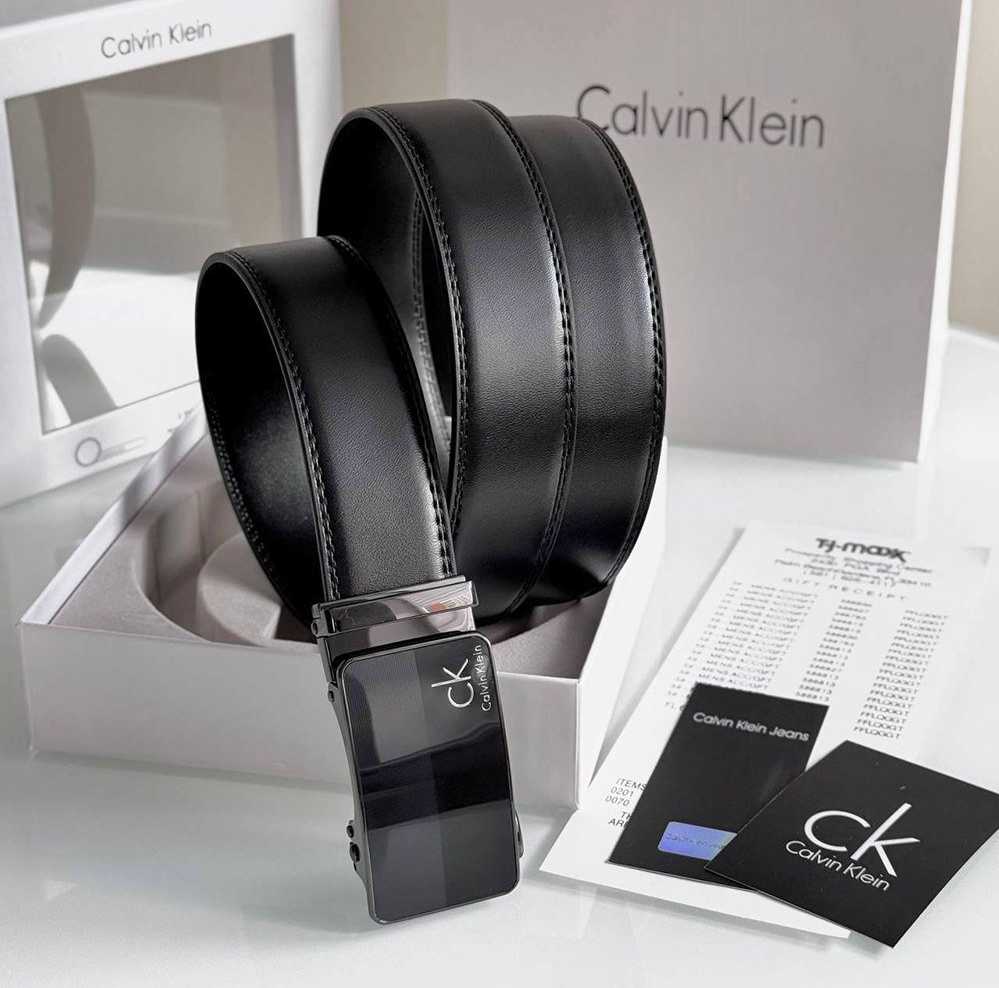 Чоловічий ремінь автомат Calvin Klein, фото №2