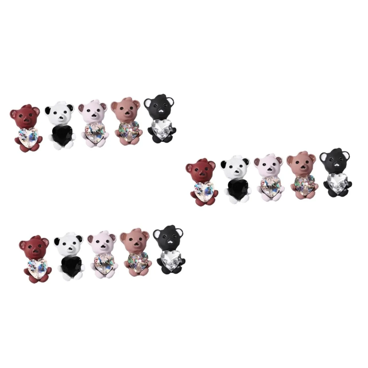 Украшения для ногтей Медведь Healvian, 15 шт., Набор украшений для ногтей, ювелирные изделия, стразы для маникюра, аксессуары для самостоятельного создания дизайна ногтей, украшения Earth Colours для мобильного телефона, фото №1 Украшения для ногтей Медведь Healvian, 15 шт., Набор украшений для ногтей, ювелирные изделия, стразы для маникюра, аксессуары для самостоятельного создания дизайна ногтей, украшения Earth Colours для мобильного телефона, фото №1
