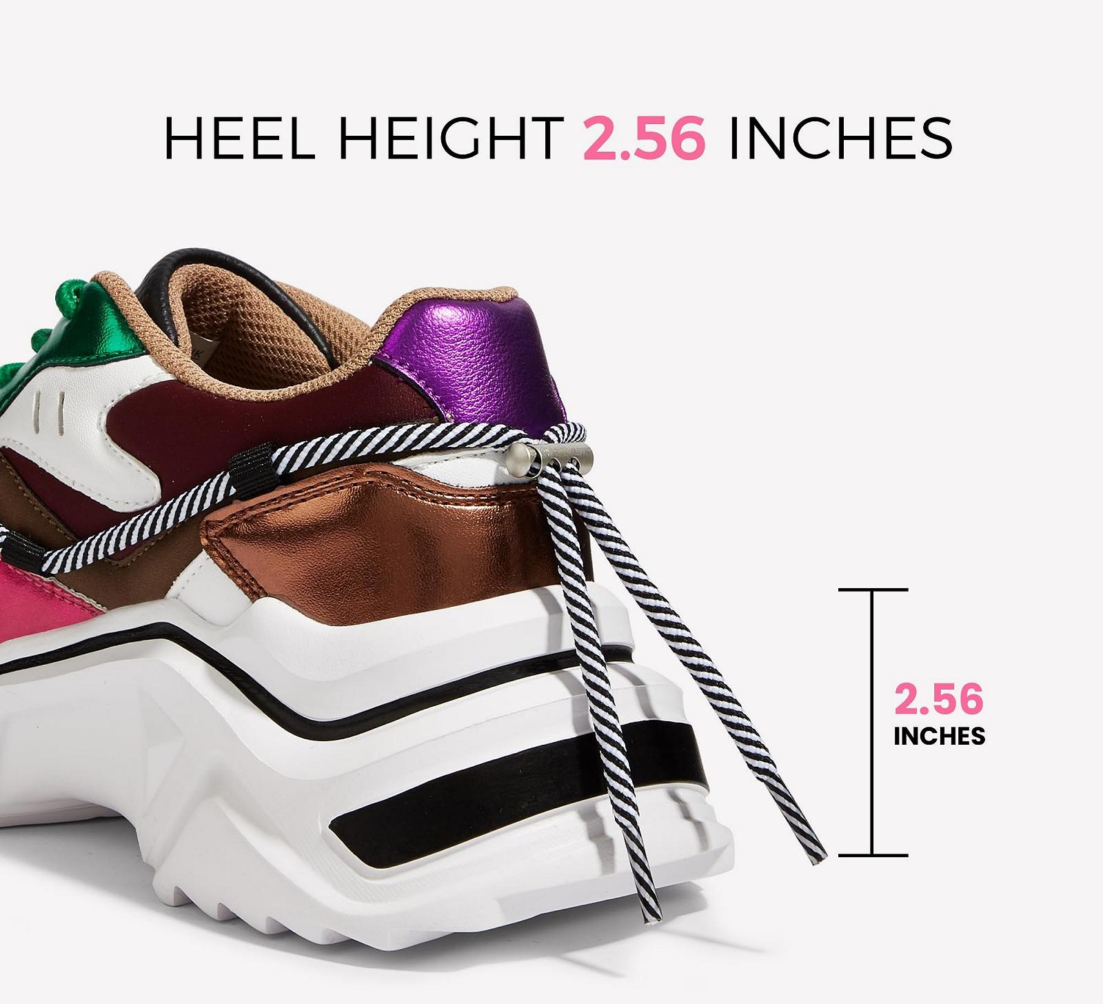 Жіночі Кросівки на платформі LUCKY STEP Різнокольорові Ретро Масивні Dad Shoes Модні Кольорові Блочні Кросівки для Повсякденного Використання та Ходьби, фото №3