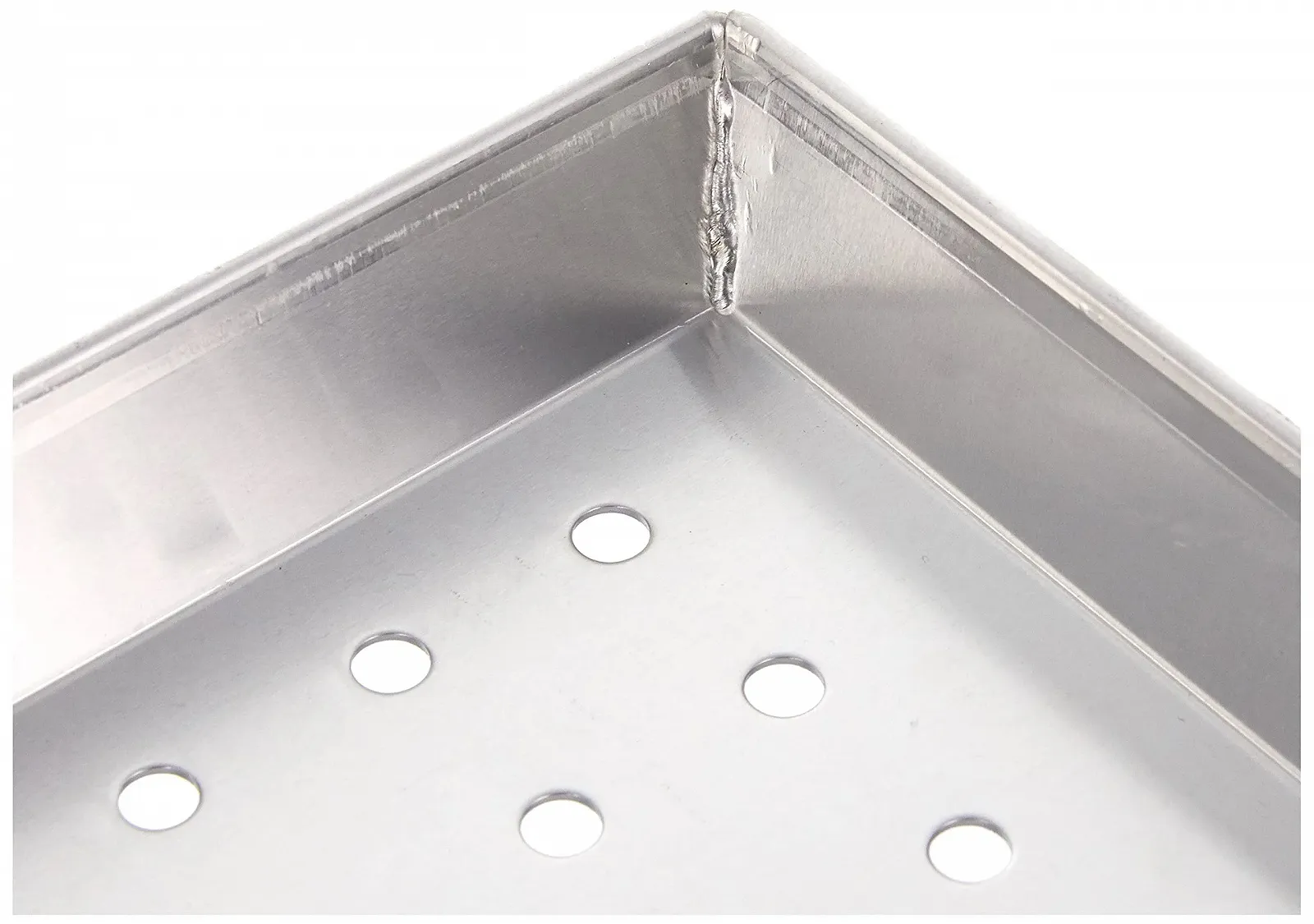 Деко для випічки Pentole Agnelli Pastry & Pizza перфороване прямокутне алюмінієве 40 x 30 x 3 см Сріблясте, фото №3