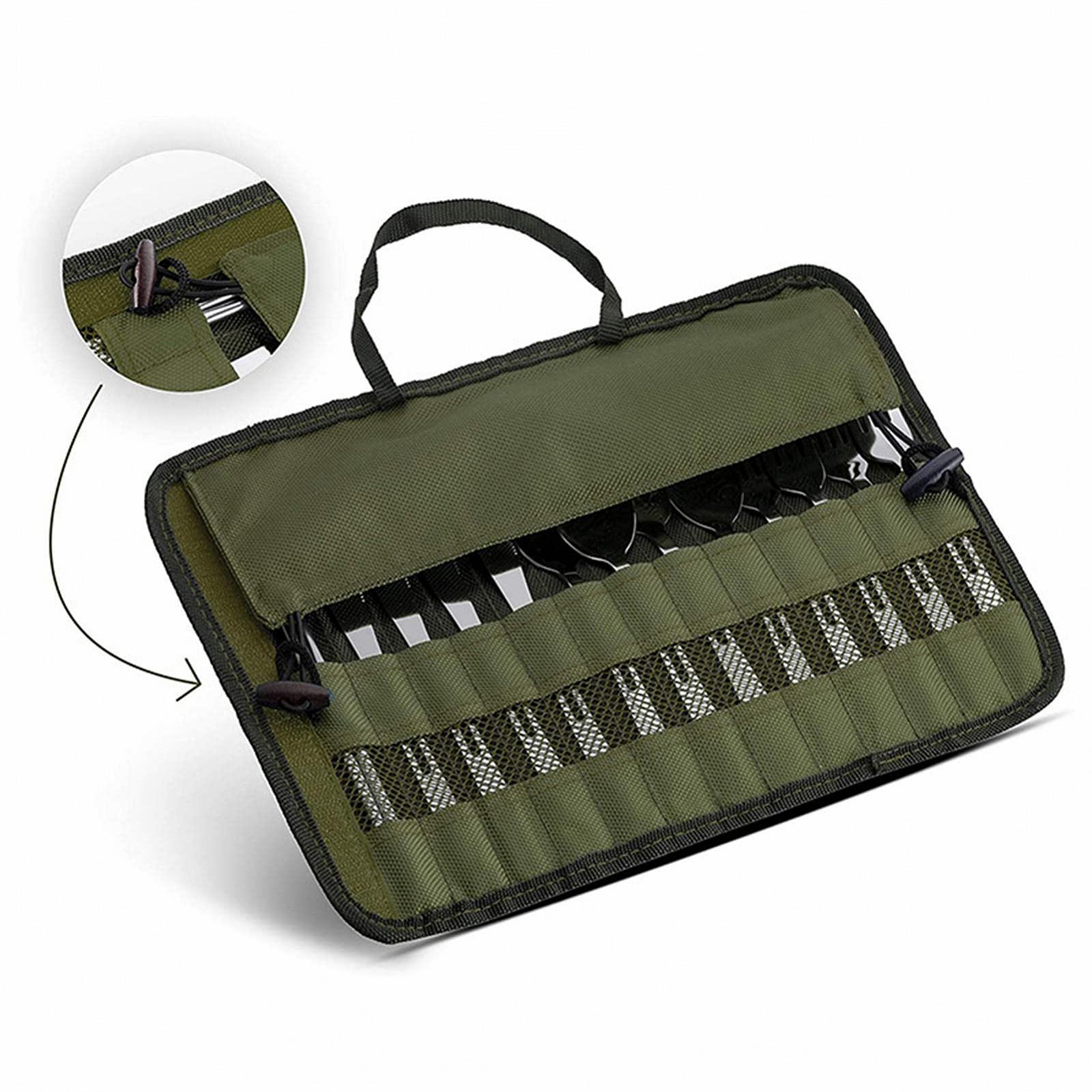 Сумка для столових приборів для кемпінгу портативна, фото №7 Сумка для столових приборів для кемпінгу портативна, фото №7