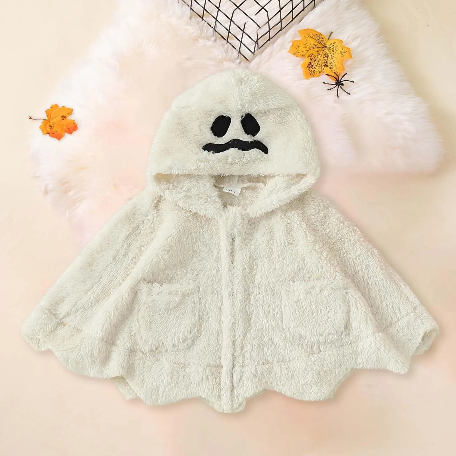 Легкая Горная Куртка Осенняя Зимняя Теплая Флисовая Накидка для Мальчиков с вышивкой Тыквы на Хэллоуин для Малышей и Детей Верхняя одежда, фото №2 Легкая Горная Куртка Осенняя Зимняя Теплая Флисовая Накидка для Мальчиков с вышивкой Тыквы на Хэллоуин для Малышей и Детей Верхняя одежда, фото №2