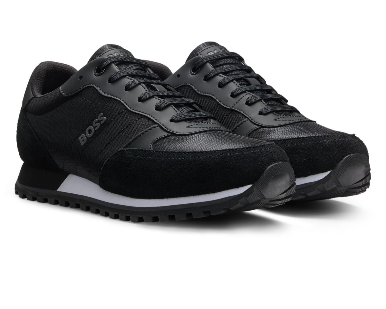 Чоловічі кросівки BOSS Parkour-L Runn / Чорні, фото №2
