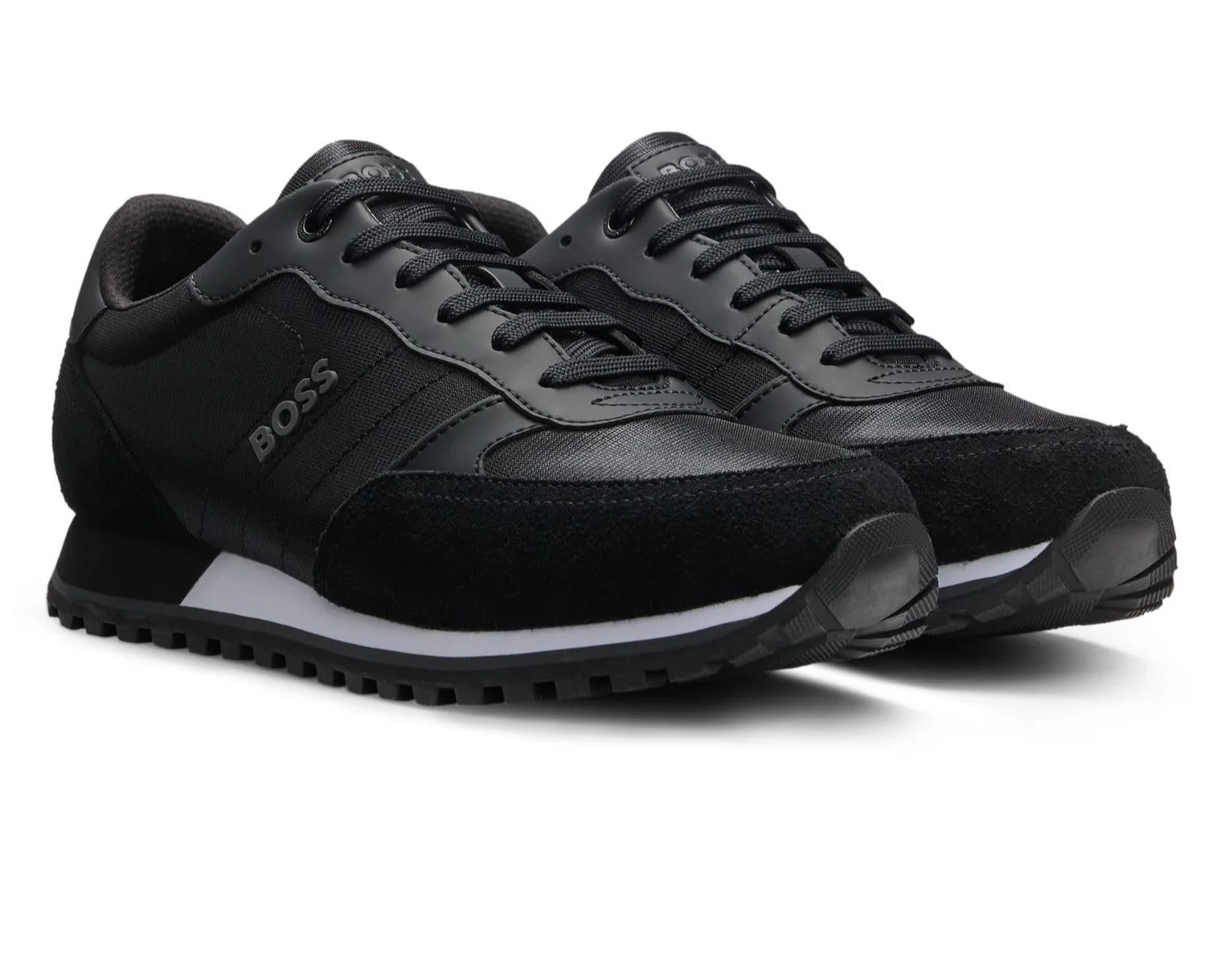 Мужские кроссовки BOSS Parkour-L Runn / Черные, фото №2