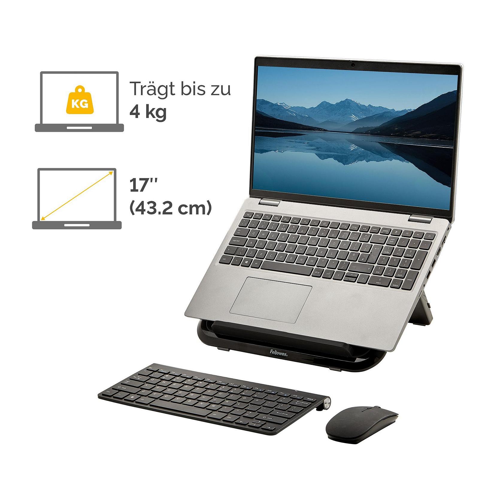 Подставка для ноутбука Fellowes Everyday Регулируемая 7 положений Black, фото №3 Подставка для ноутбука Fellowes Everyday Регулируемая 7 положений Black, фото №3