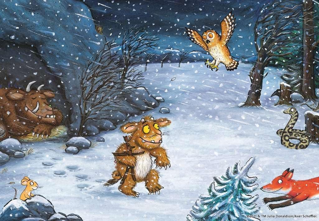 Детский пазл Ravensburger The Forest Walk 05227 2 x 24 детали 26 x 18 см, фото №4