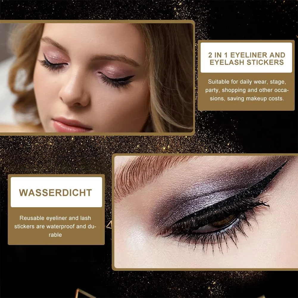 Накладні вії Eyeliner Eyelash Stickers 3D, фото №3 Накладні вії Eyeliner Eyelash Stickers 3D, фото №3