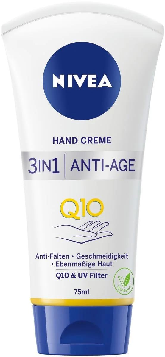 Крем для рук NIVEA 3-в-1 Anti-Age Q10 Характеристики 75 мл, фото №1