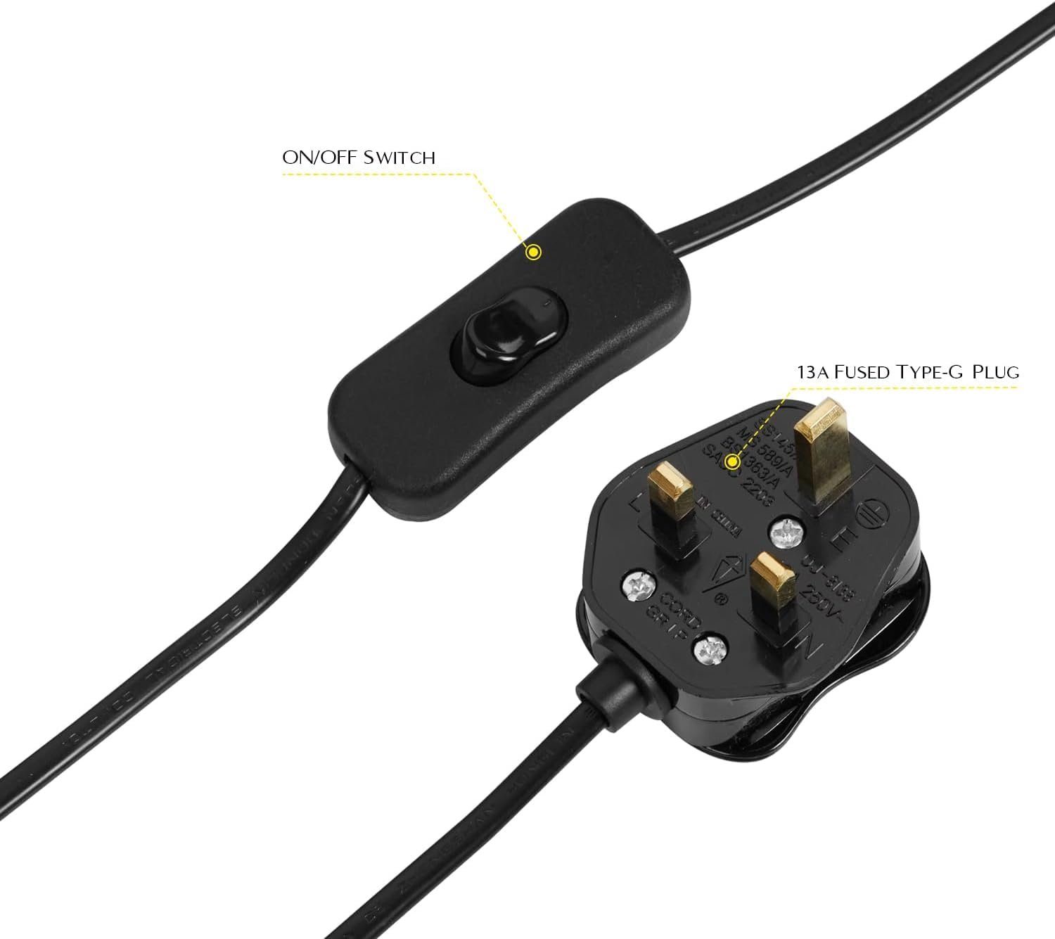 Настільна лампа LEDSone Black Crow LED E27 Raven Art Deco Полірезин 3-контактна вилка Чорний Упаковка 1 шт, фото №4