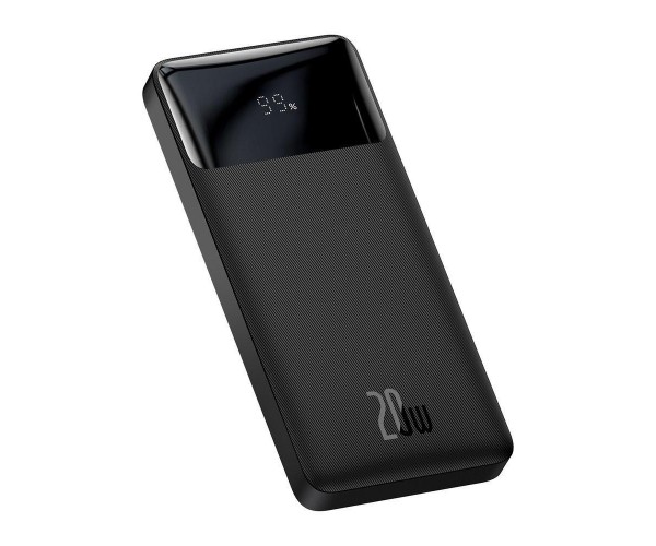Зовнішній акумулятор Power Bank Baseus Bipow Digital Display 10000mAh 20W Black (PPDML-L01), фото №1