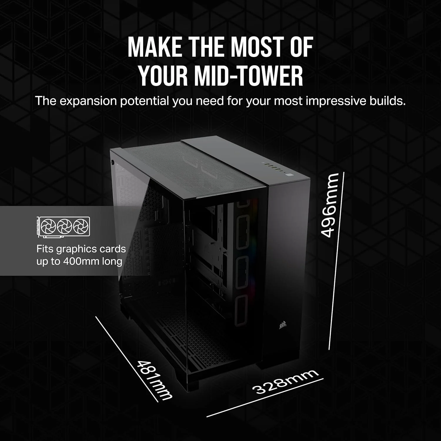 Корпус для ПК CORSAIR iCUE LINK 6500X RGB Чорний, фото №9 Корпус для ПК CORSAIR iCUE LINK 6500X RGB Чорний, фото №9