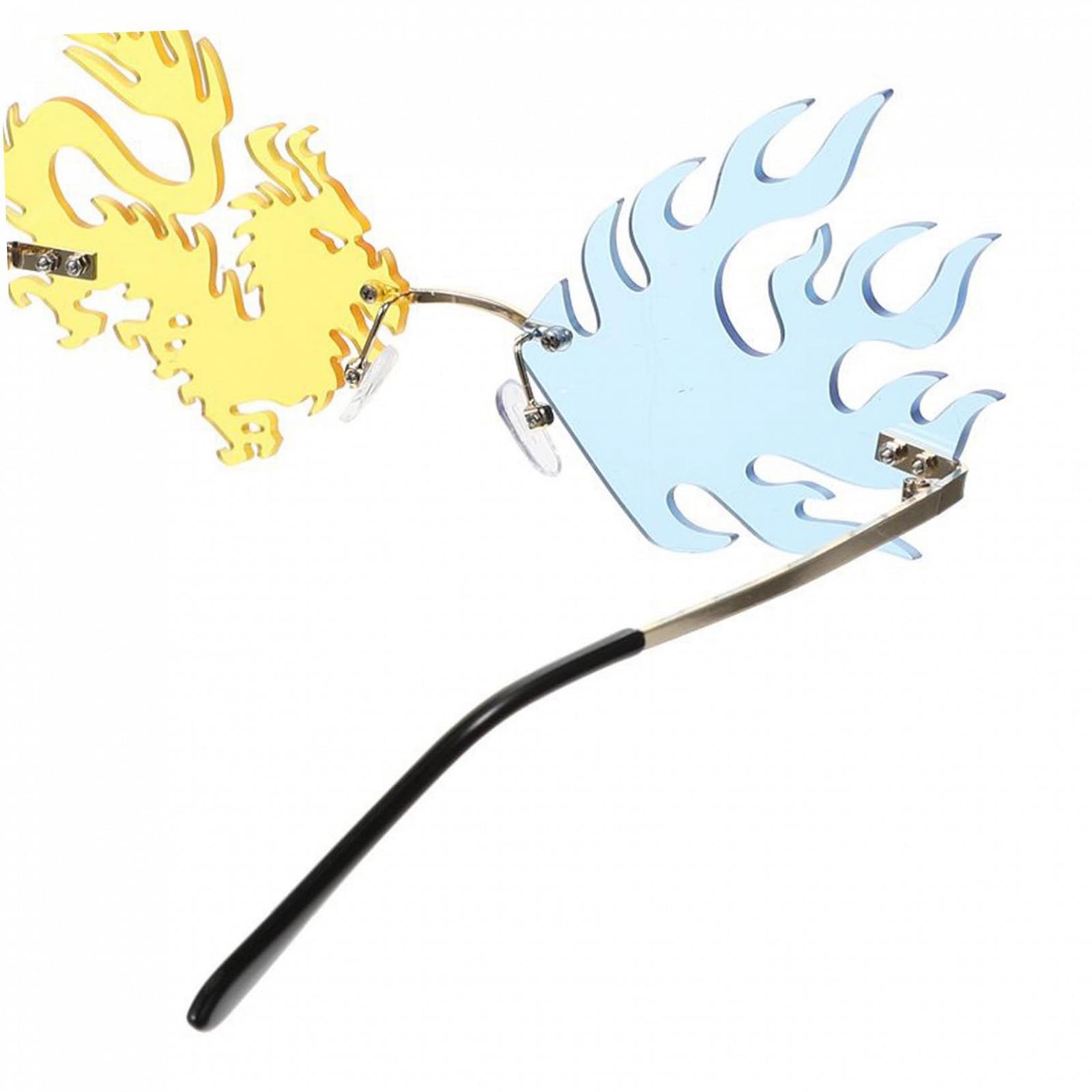 Сонцезахисні окуляри Dragon Aisoway WRITWAA, 3 шт, Без оправи, Метал, ПК, фото №6