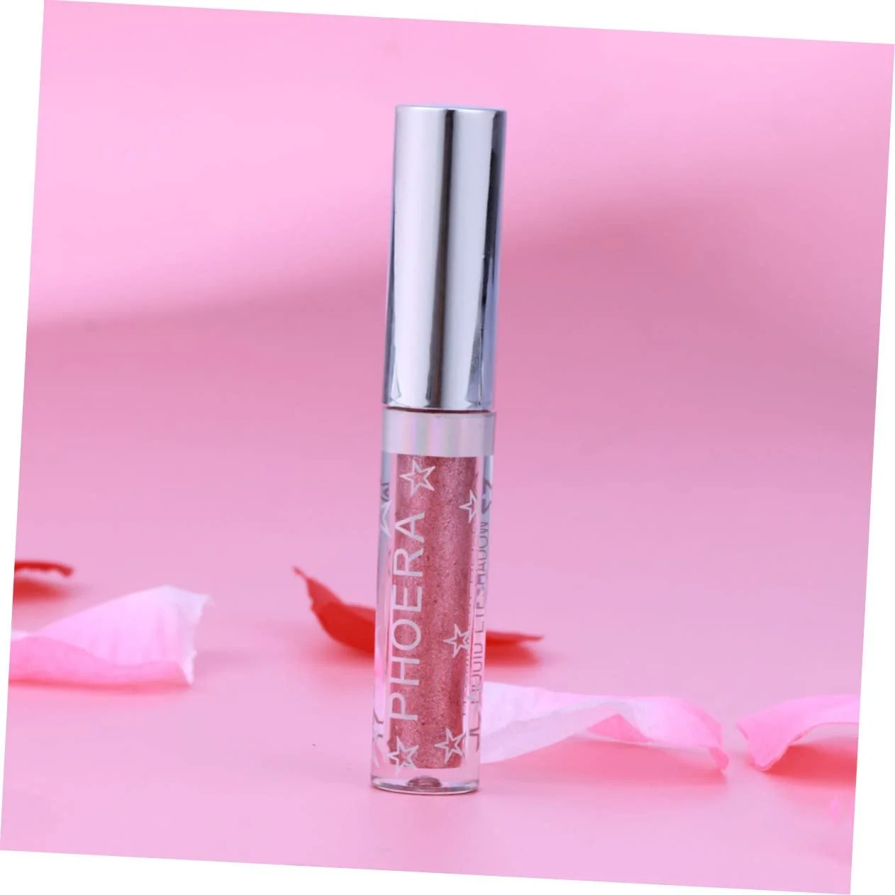 Жидкие тени Angoily Металлик Розовый, фото №3 Жидкие тени Angoily Металлик Розовый, фото №3