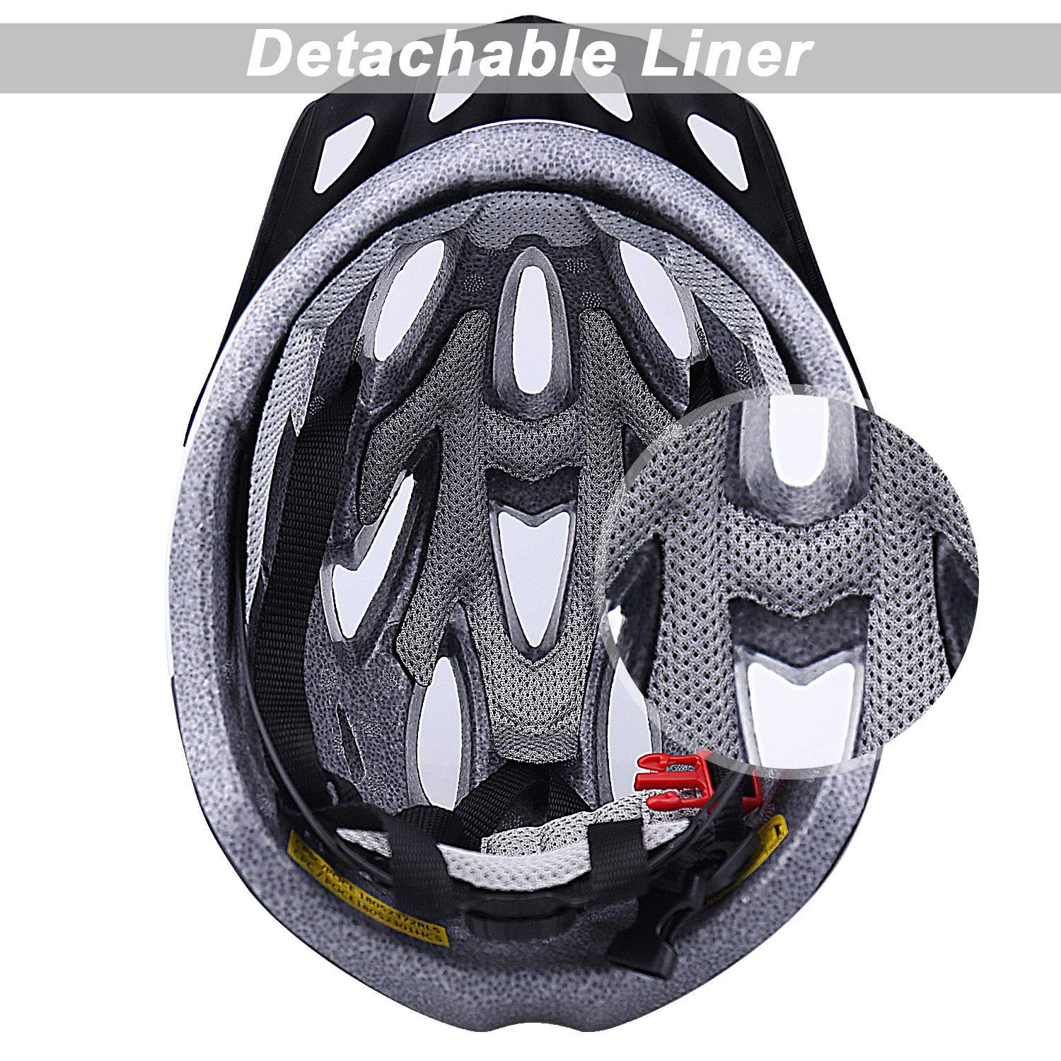 Велосипедный шлем Shinmax MTB, унисекс, 57-62 см, фото №7