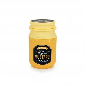 Кухонный таймер Balvi Mustard Ретро Горчица механический Горчично-желтый - Фото 1