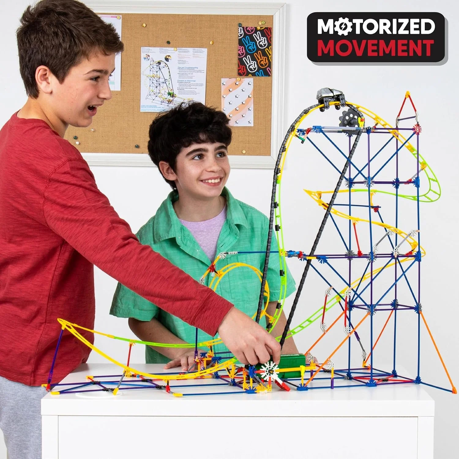 Набор K'NEX Education STEM Explorations Roller Coaster для сборки Для детей от 8 лет 546 деталей, фото №5