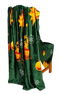 Покривало Cuddly Blanket Різдвяна Зірка та Куля 160 x 200 см synthetic.ua - Фото 1