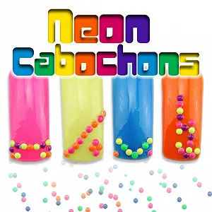 Кабошоны / Стразы Неоновые Неоновый Оранжевый synthetic.ua - Фото 1