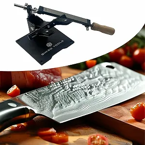 Точилка для ножей Milageto из алюминиевого сплава 140 x 140 мм synthetic.ua - Фото 1