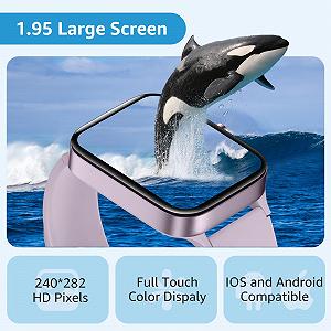 Смартгодинник для чоловіків та жінок з функцією відповіді/здійснення дзвінків synthetic.ua - Фото 1