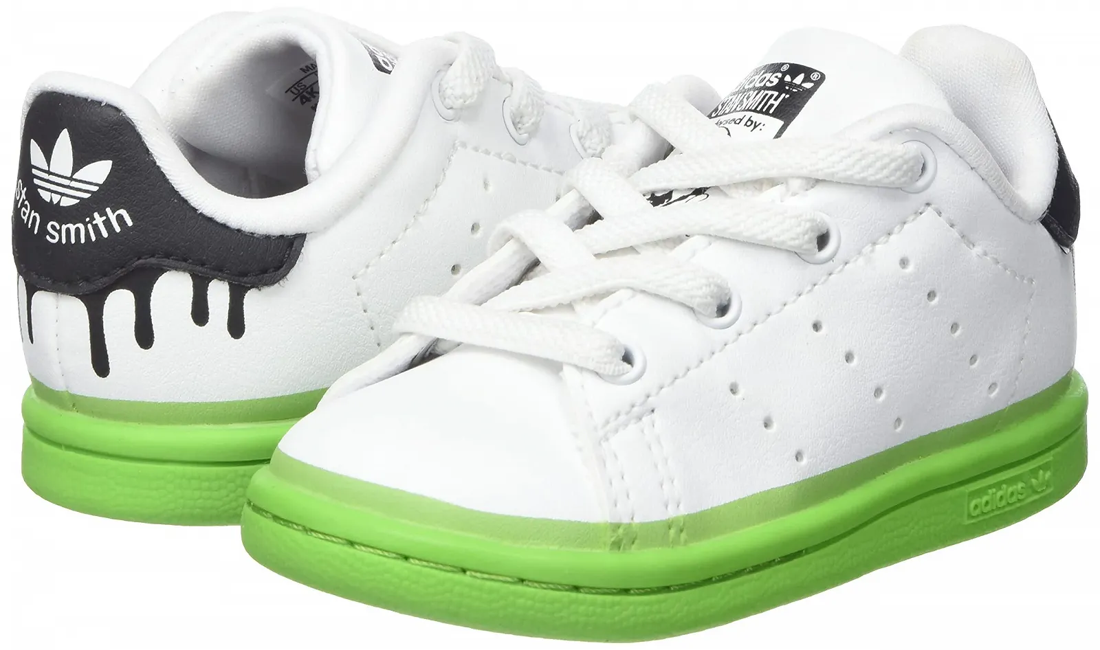 Кеды adidas Stan Smith EL I Детские Белый Розовый, фото №7 Кеды adidas Stan Smith EL I Детские Белый Розовый, фото №7