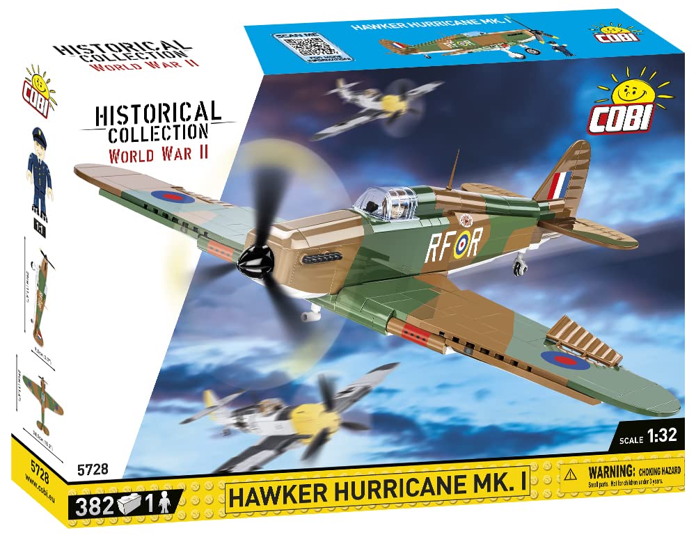 Конструктор COBI Hawker Hurricane MK.I, фото №3