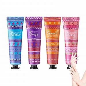 Крем для рук Silky Glow Набор из 4 кремов по уходу за руками Silk Gloss, увлажняющий, оставляет шелковистую текстуру кожи, осветляет кожу рук, мягкий для чувствительной кожи, идеально подходит для ежедневного ухода - Фото 1