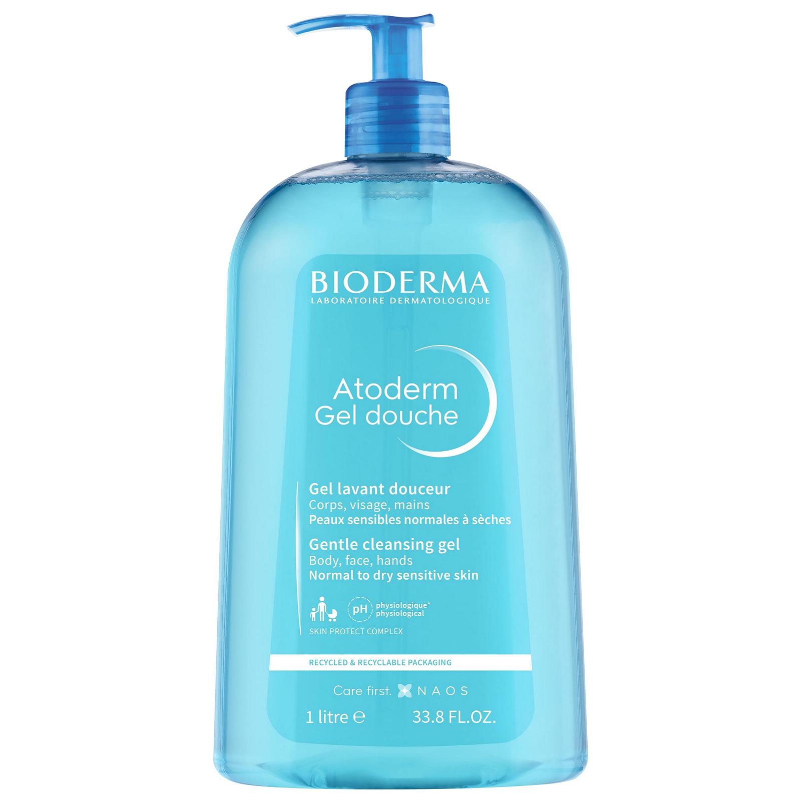 Гель для душу BIODERMA Atoderm без мила для нормальної та сухої шкіри 1 л, фото №1 Гель для душу BIODERMA Atoderm без мила для нормальної та сухої шкіри 1 л, фото №1