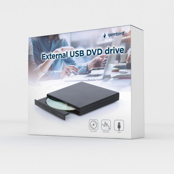 Зовнiшній DVD DVD-USB-04, USB2.0, фото №7
