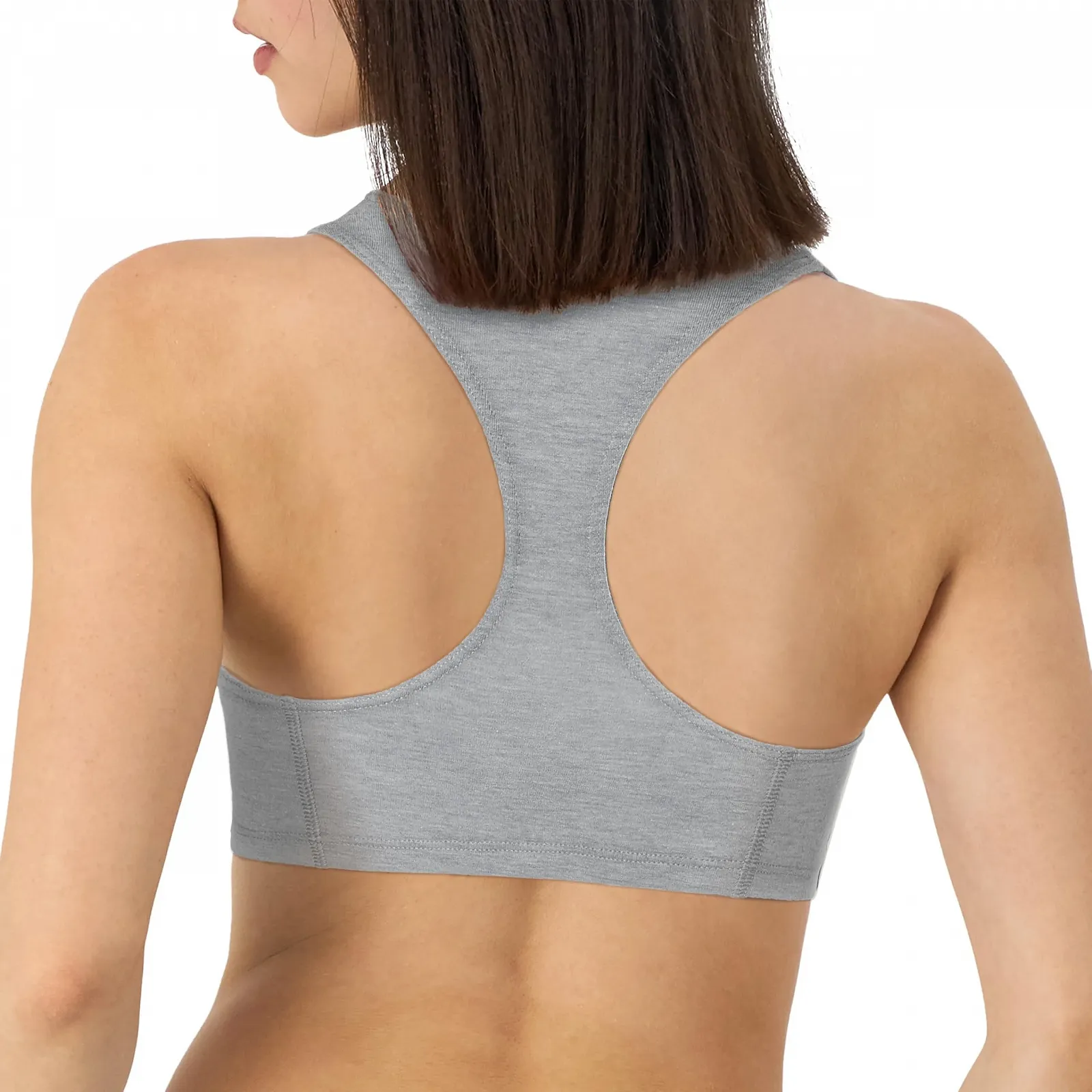 Бюстгальтер-бралетт Hanes Racer Back T Back 3 шт., фото №3
