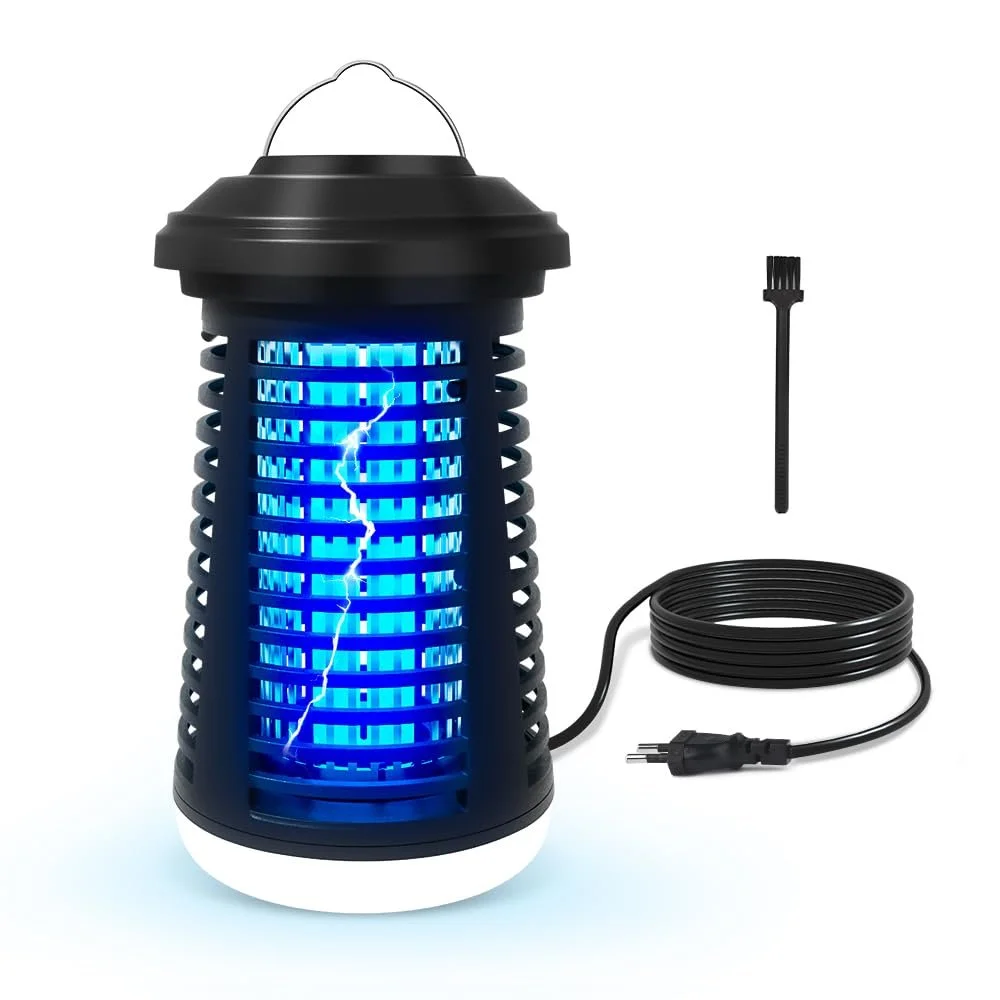 Електричний знищувач комах 4200 V 15 W 2-в-1 Водонепроникний IPX4, фото №1